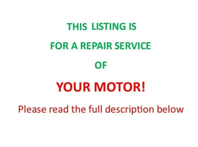 SERVICIO DE REPARACIÓN de motor de reversa Harley Davidson Tri Glide 83388-09 Foto 3 de 3