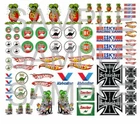 Rat 1:64 WATER-SLIDE DECALS FOR HOT WHEELS, MATCHBOX, SLOT CAR: