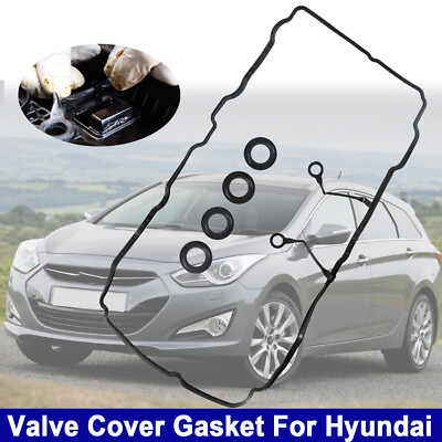 For Kia Forte Soul Hyundai 1.8 2.0L 2000-2020 224412E000 Valve Cover Gasket Seal