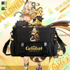 Genshin Impact Xilonen Crossbody Bag Male Students Anime Shoulder Bag Handbag
