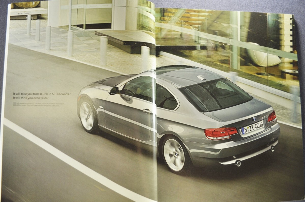 2008 BMW 3-Series Coupe 66pg Prestige Brochure +Envelope
