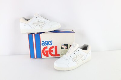 NOS Vintage 90s Asics Womens 9.5 Spell Out Gel Classic Sneakers Shoes AS IS