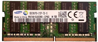 Samsung SODIMM 8gb ECC Pc4-2133p Ddr4 Unbuffered Memory RAM