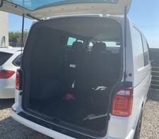 PET WORLD VOLKSWAGEN VW | T6 Van Sloping Car Crate Pet Puppy Dog Travel Cage