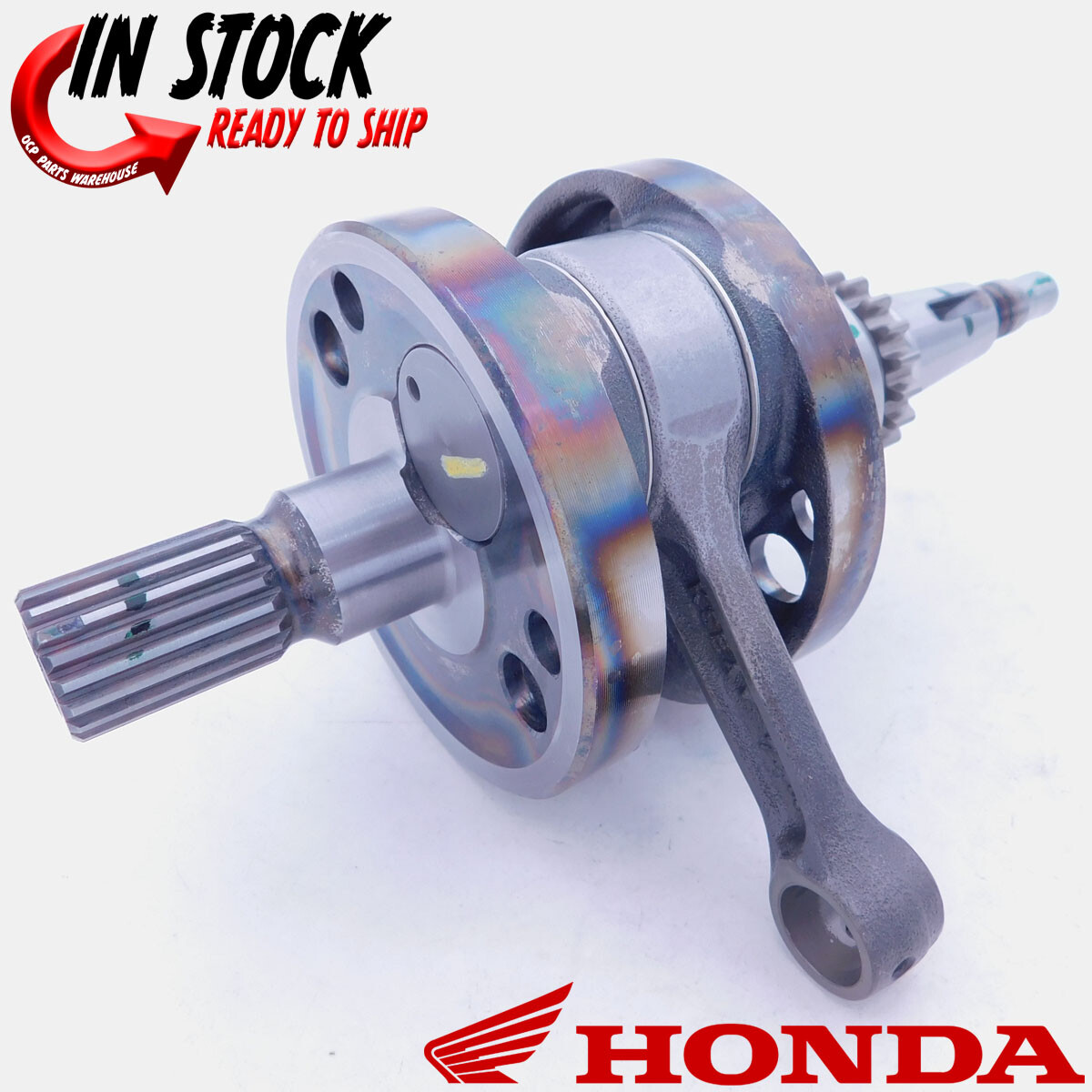 HONDA CRANKSHAFT 2007-2025 CRF150 R/RB GENUINE OEM NEW 13000-KSE