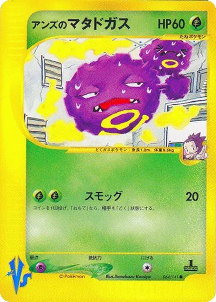 Janine's Weezing 064/141 Pokemon vs