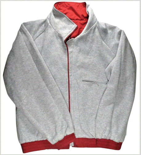 Vintage Jacket XL Red Apple Flyers Wenatchee Aviation Plane Jet Drone Flight Air - Bild 3 von 9