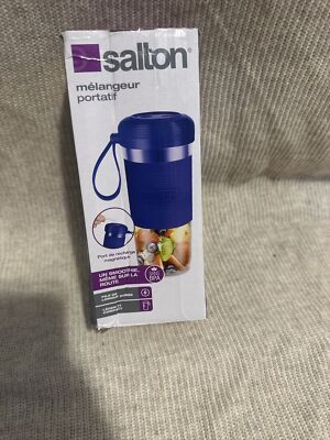 Salton Portable Blender, Blue   