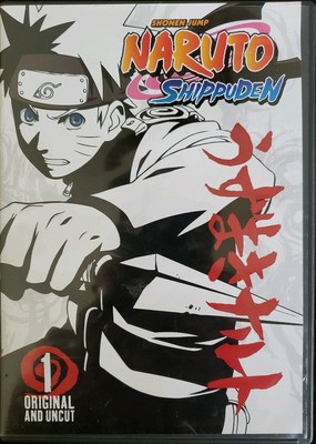 Naruto Shippuden Vol 1 Dvd 09 Anime Original Uncut 100 Guaranteed Ebay