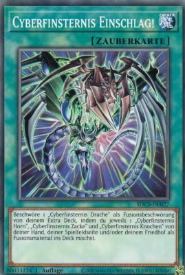 Cyberfinsternis Einschlag! SDCS-DE027 Common Structure Deck: Cyber Strike Yugioh