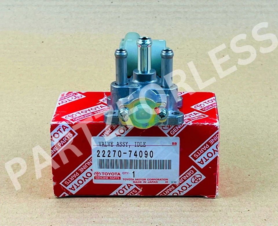 22270-74090 TOYOTA GENUINE VALVE ASSY, IDLE SPEED CONTROL(FOR THLOTTLE BODY) - Image 2 of 4