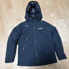 WILDTHINGS ROARK Down Jacket, Size L, Navy, Men's