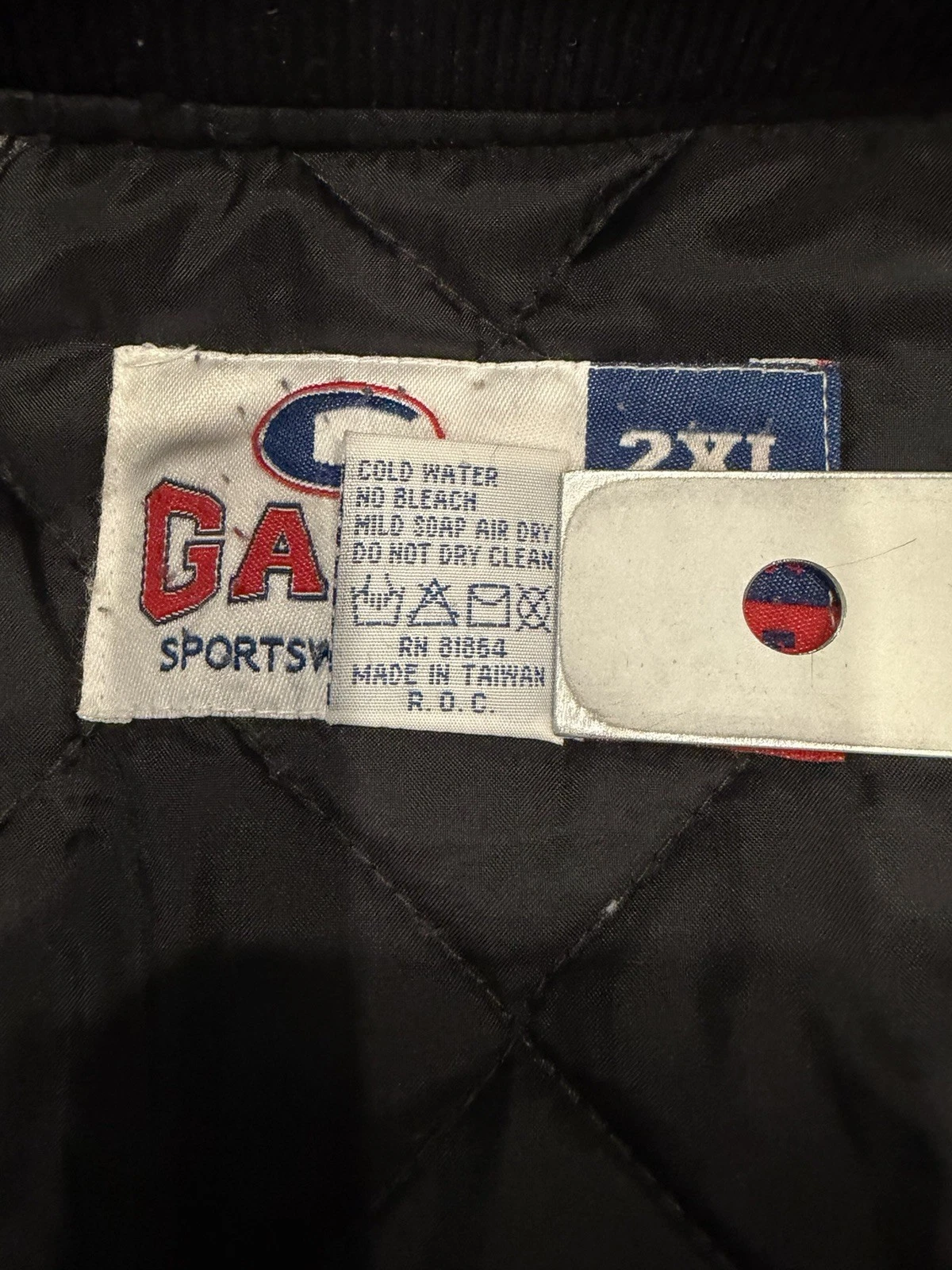 Vtg 90s Teamsters Local 107 Philly Satin Bomber Jacket 2XL Game Sportswear - product detail image 21