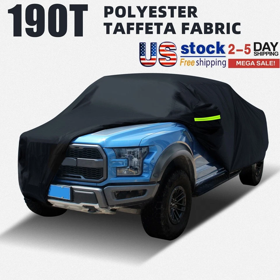 Car Cover Outdoor Rain Sun Snow Dust Protector For Honda Ridgeline Pickup Truckr Foto 2 de 4