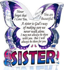 Sisters Birthday Gifts from Sister, Unique Big Sister Gifts for Mothers Day, Bes