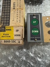 Allen Bradley 800S-2SC Push-Button Station "UP-DOWN" Momentary Buttons New