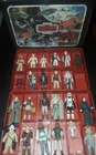Vintage Star Wars ESB Vinyl Action Figure Carrying Case &  23 Figures NO REPROS