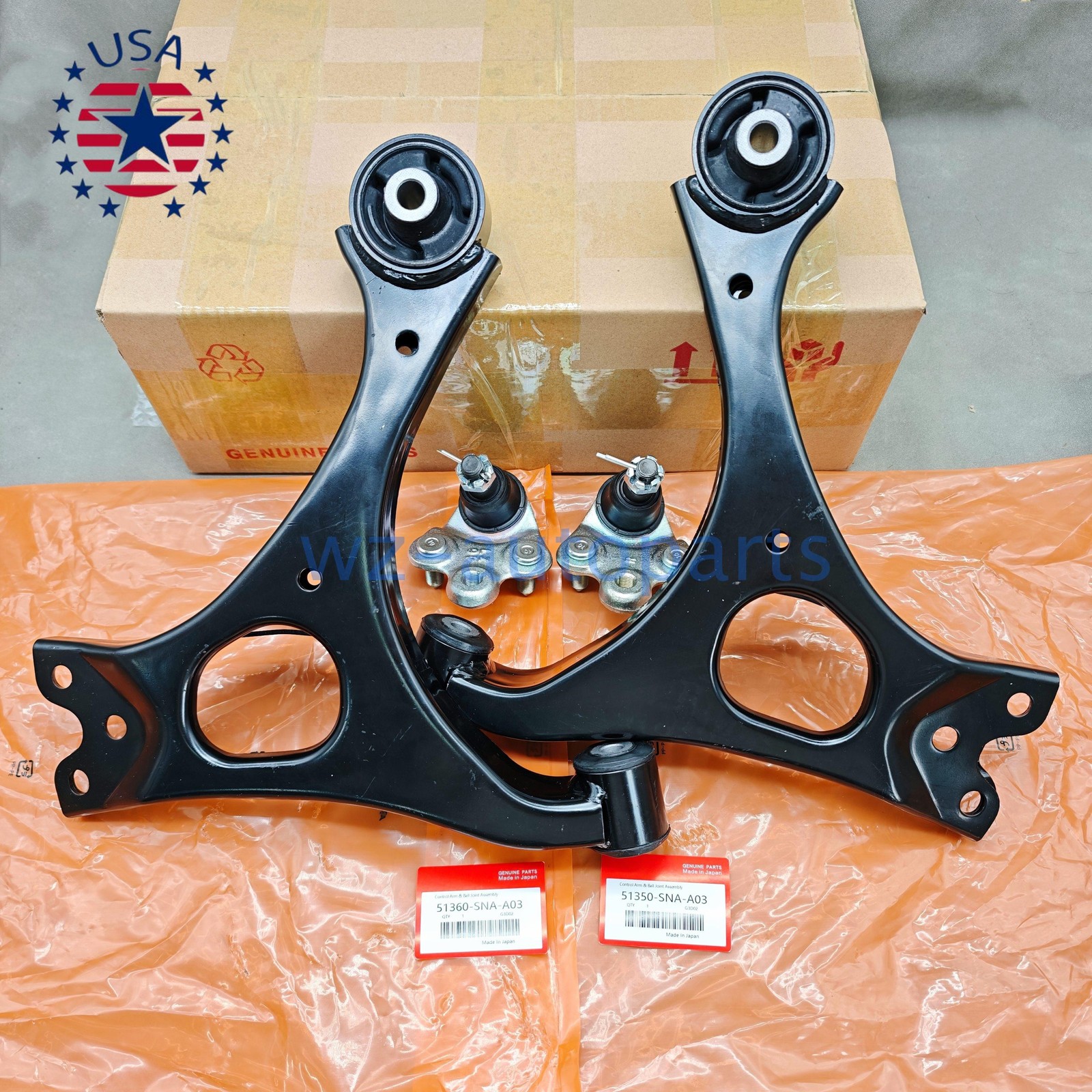 OEM 2pcs For 2006-2011 Honda Civic Front Lower Control Arms w/ Ball Joints US