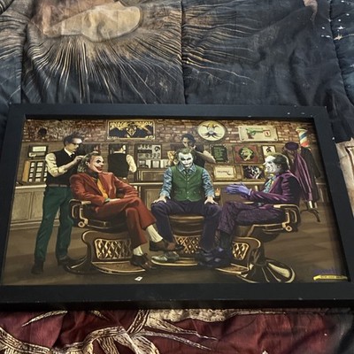 Joker Batman Universe Framed Poster Comic Book Art Single Piece