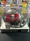 DERRICK BROOKS AUTOGRAPHED VSR4 MINI HELMET TAMPA BAY BUCS HOF 2014 Tri Star