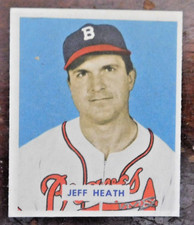 1949 bowman baseball card # 169 jeff heath beautiful nice card