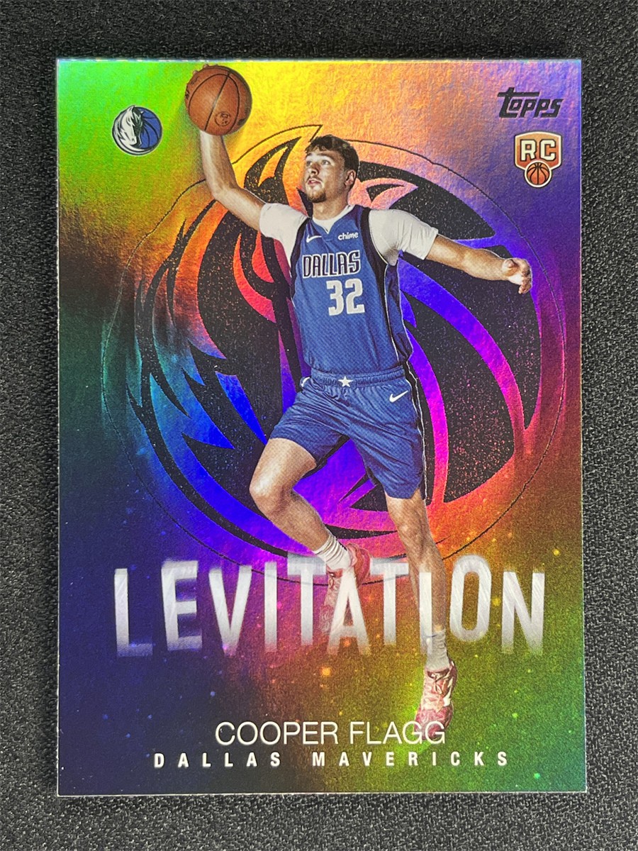 2025-26 Topps Basketball Cooper Flagg Levitation Rookie RC Mavericks #L-16