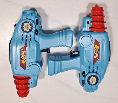 2018 Pair Ryan's World Laser Tag Toys Fun Lights Sounds Vibration Tested 