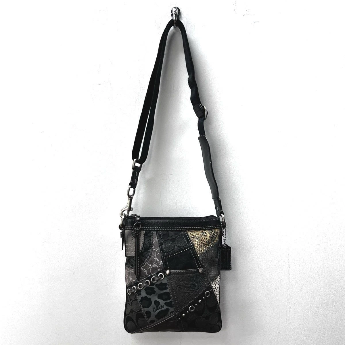 バッグ COACH accessorypouch patchwork black y2k Coach Patchwork Black Bags & Handbags for Women for sale | eBay