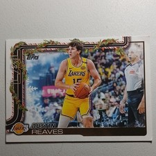 Topps 2025-26 Holiday Austin Reaves Los Angeles Lakers Basketball Card H120