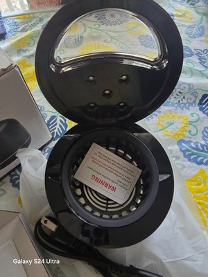 Dental Ultrasonic Retainer Cleaner Machine - Dental Cleaning Pod for Denture,...