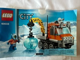 LEGO City: Arctic Ice Crawler (60033) 100% complete with manual