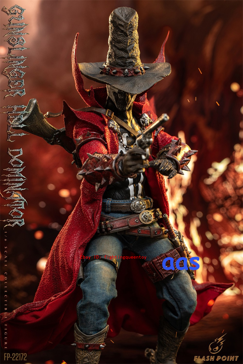 NEW Flashpoint Studio FP-22172 Hell Commander Spawn Al Simmons 1/6