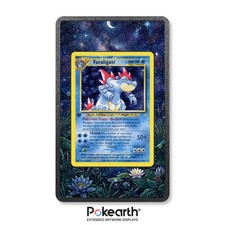 Feraligatr 4/111 - Case con Artwork Esteso per Carte Pokémon custodia