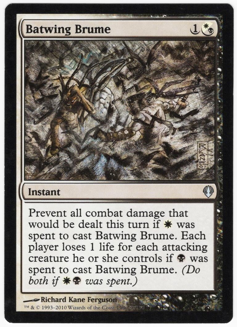 Batwing Brume 2010 Archenemy Multi-Color Uncommon Instant MTG NM AZ4