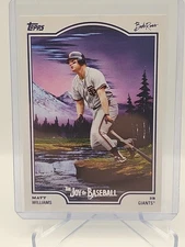 2025 Topps x Bob Ross: The Joy of Baseball Matt Williams #51 Giants
