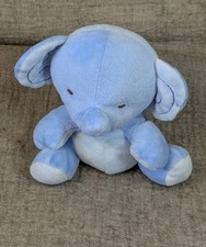 Fisher Price Blue Elephant Plush Snugamonkey Baby Lovey Stuffed Animal Toy 2012