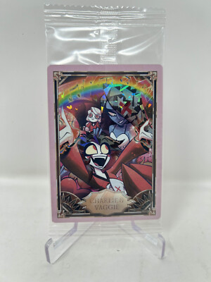 ✨ Hazbin Hotel Trading Cards Charlie & Vaggie Cracked Ice