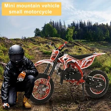  Kids Dirt Bike, Gas Power Motocross, Off Road Mini Motorcycle 49cc 2-Stroke