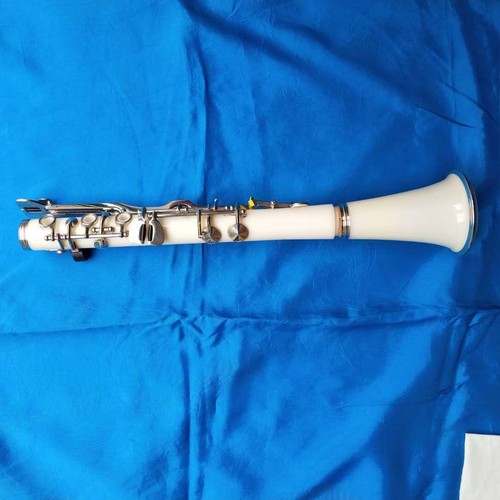 German System Clarinet G Keys With Case White Good Sound And Material Clarinetto - Picture 4 of 7
