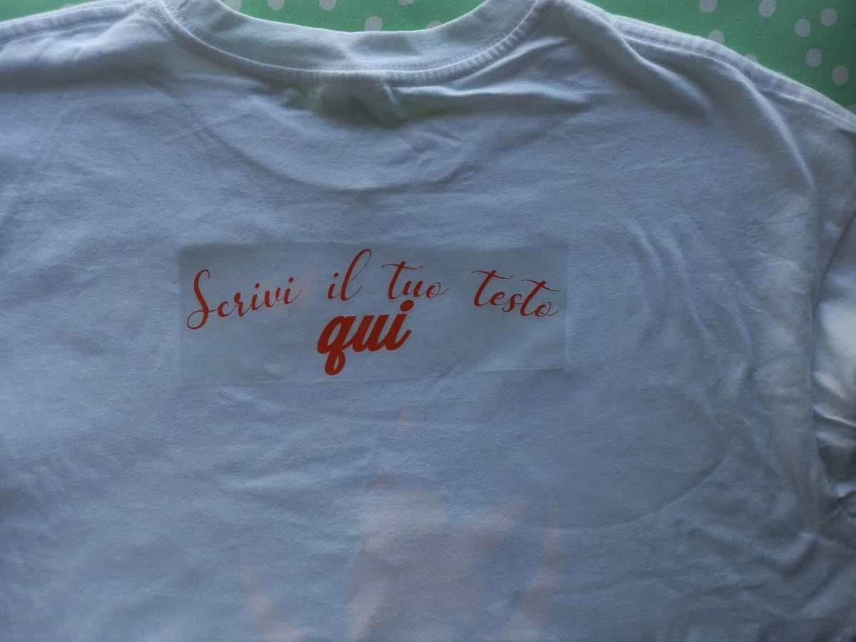 Stampa t shirt fai da te hotsell