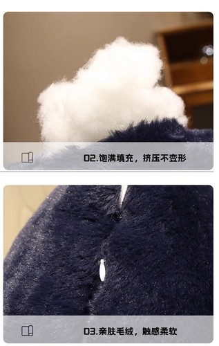 Anime Genshin Impact Xiao Plush Doll Throw Pillow Stuffed Toy Keychain Pendant - Picture 18 of 23