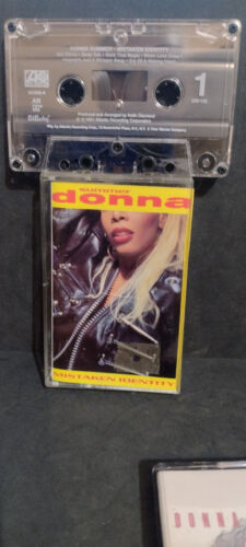 Summer Donna Mistaken Identity 1991 imported cassette.ATLANTIC LABEL USA - Afbeelding 1 van 2