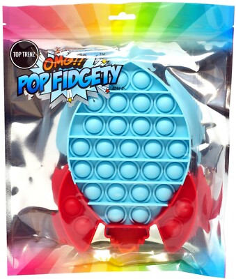 OMG!! Pop Fidgety Rocket Ship Fidget Toy [RANDOM Colors]