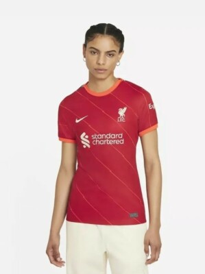 Nike Womens Liverpool FC Stadium Home Jersey DB2539-688 Size Large