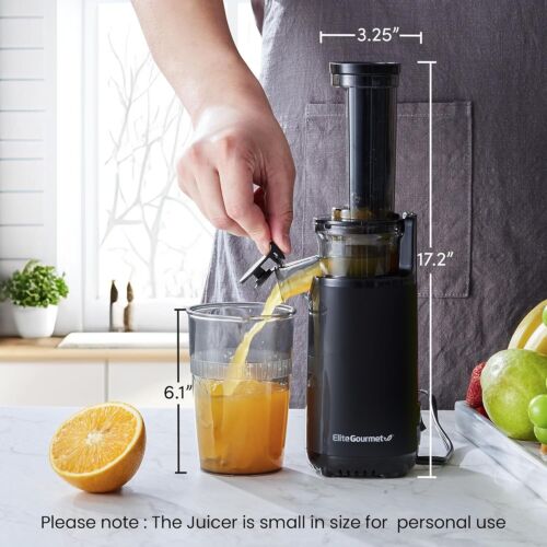 Electric Masticating Juicer Machine 12 inch Cold Press Fruit Juice Extractor NEW - Picture 5 of 8