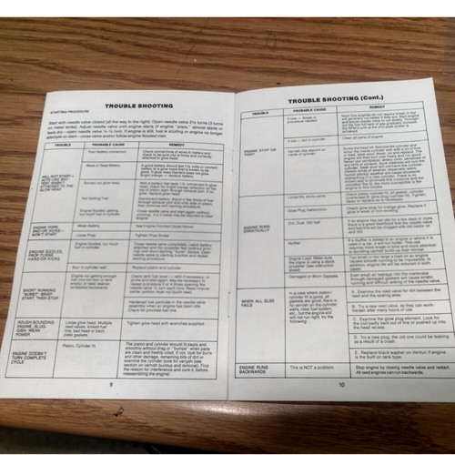 Cox Engine Performance Guide manual Excellent Condition - Picture 6 of 9