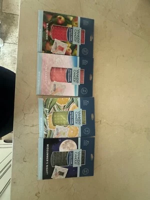 QTY 10 Yankee Candle Whole Home Air Freshener, Sage, Pink Sands Furnace AC Fil