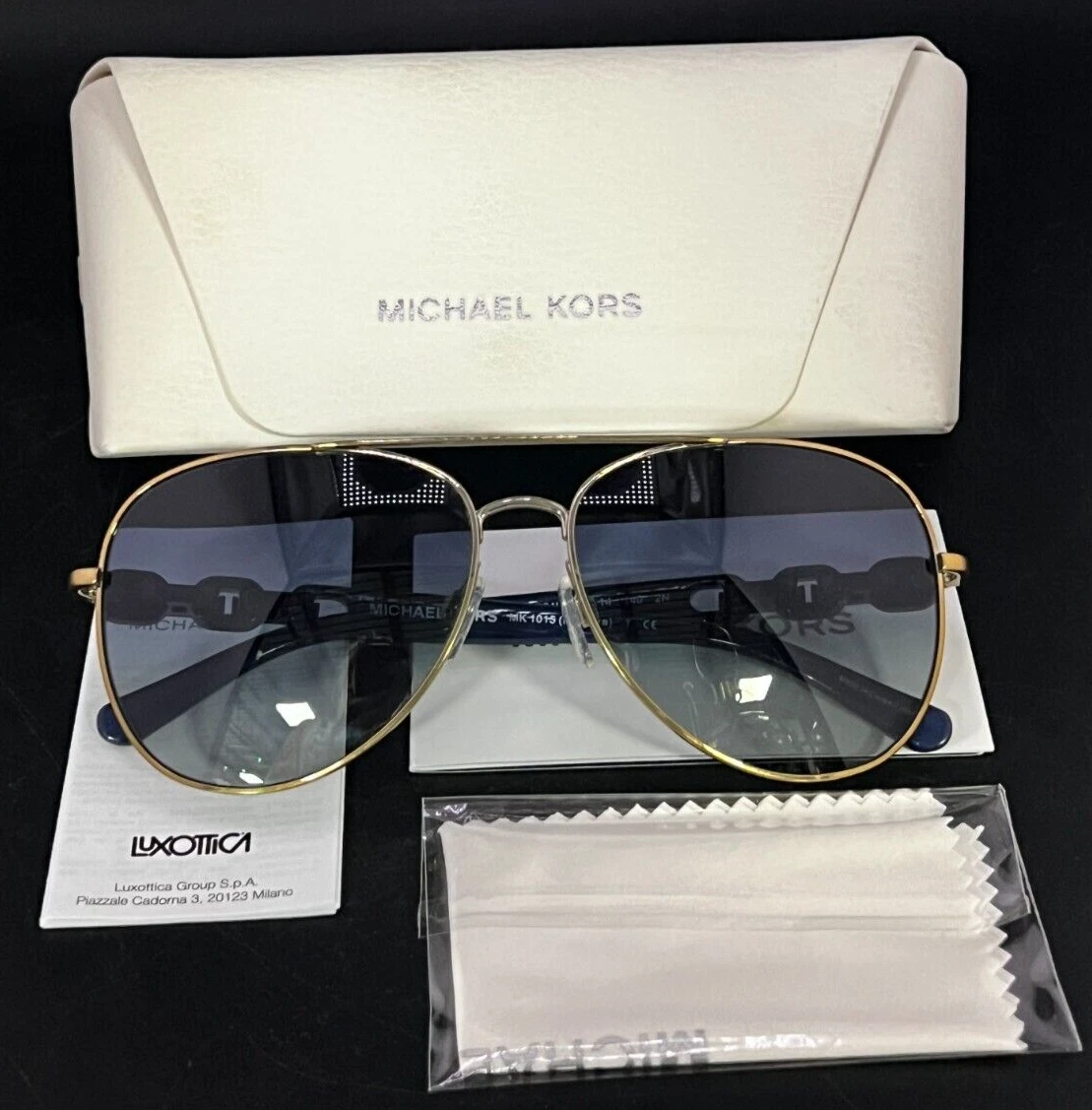 OCCHIALI DA SOLE MICHAEL KORS PANDORA BLU CATENA