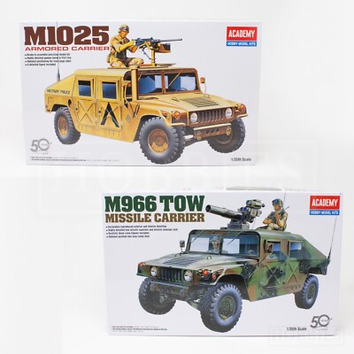 Academy Hummer Maßstab 1:35 Modellbausatz M966 TOW M1025 Panzerwagen