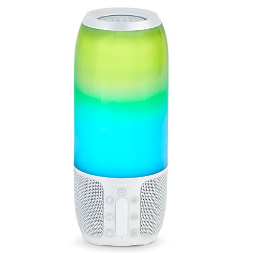 JBL Pulse 3 - Wireless Bluetooth Waterproof Speaker - White